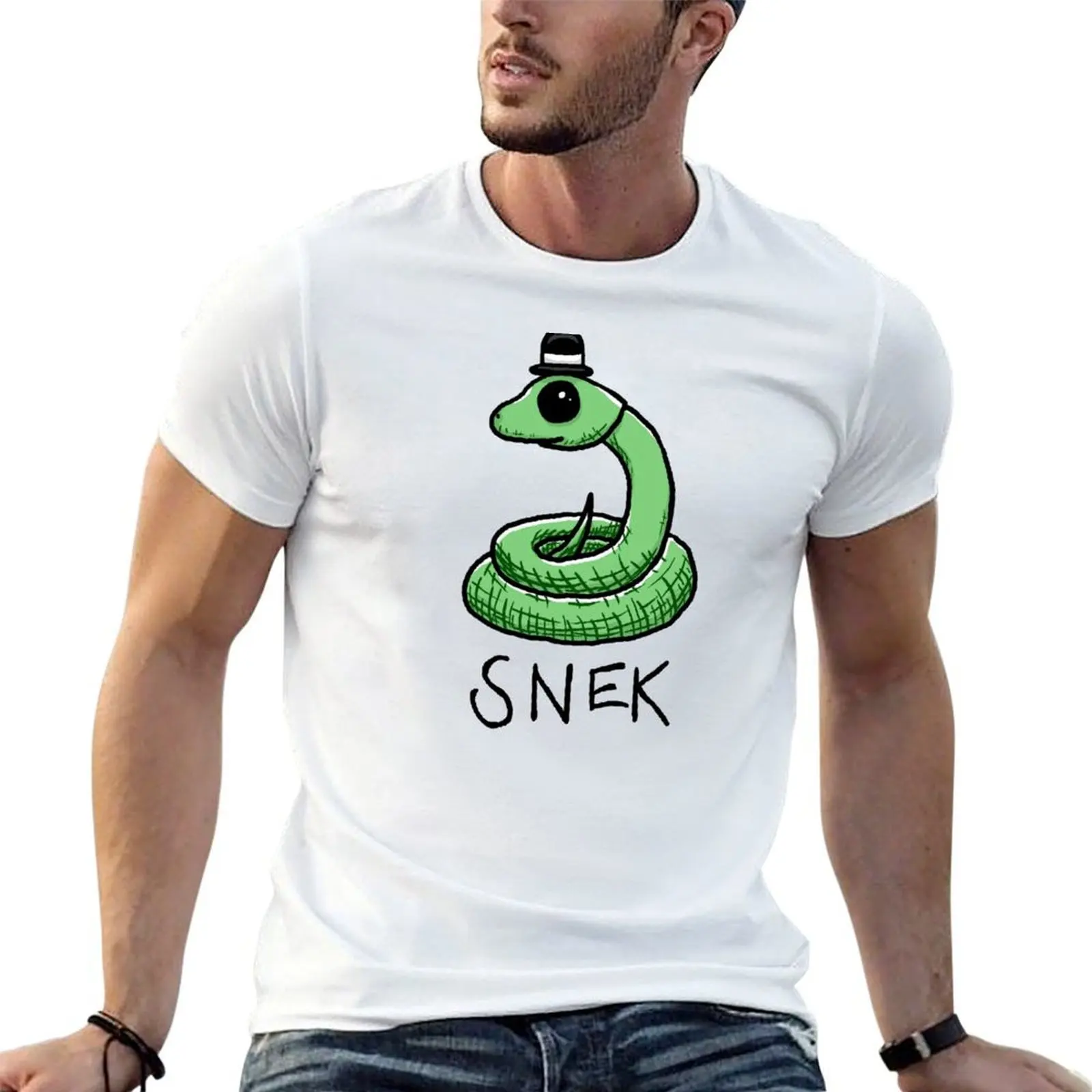 

Snek T-Shirt man t shirt graphic man t shirts high quality luxury brand T-Shirt