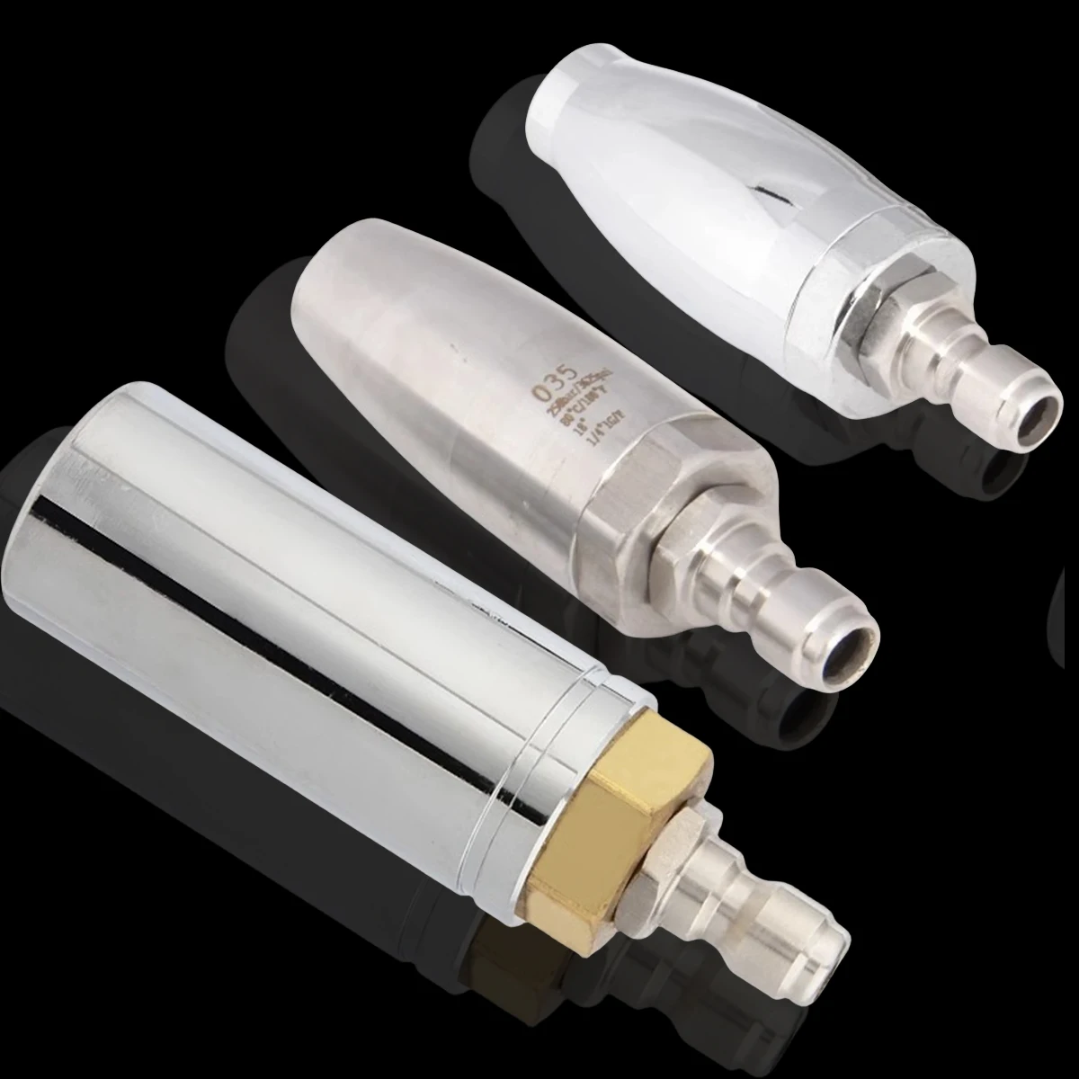 

360 ° Вращающаяся турбонасадка для мойки высокого давления! Быстроразъемное соединение 1/4 дюйма, идеально подходит для бетонных, кирпича, деревянных заборов и окон