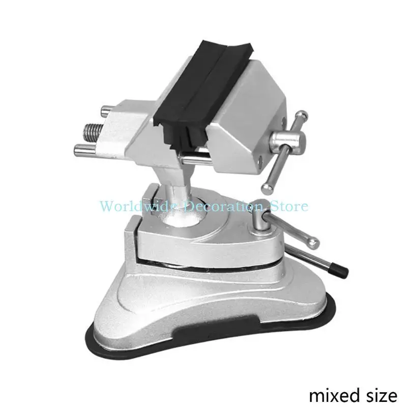 Q39B مقعد قاعدة الجدول أعلى ملزمة مع كوب الشفط قاعدة الألومنيوم سبيكة 360 درجة الدوران مقاعد خشبية ملزمة #6