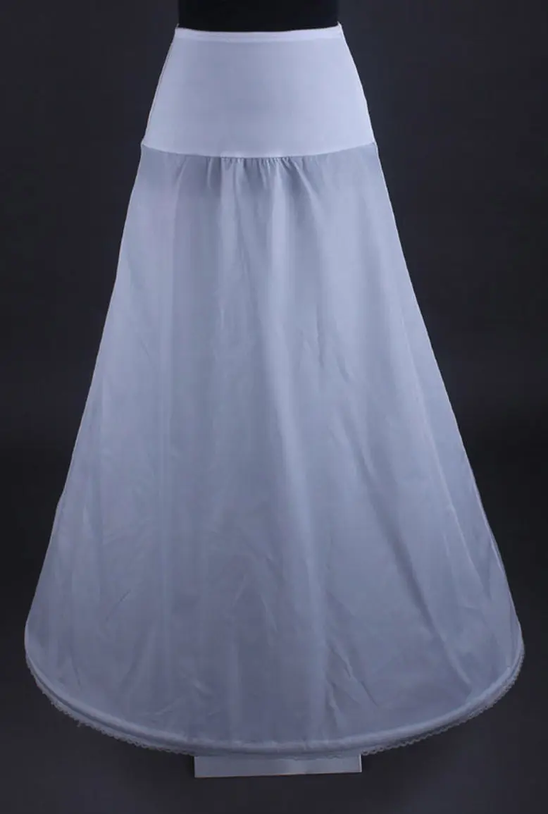 สีขาวชุดเจ้าสาวพรหม PETTICOAT CRINOLINE กระโปรง