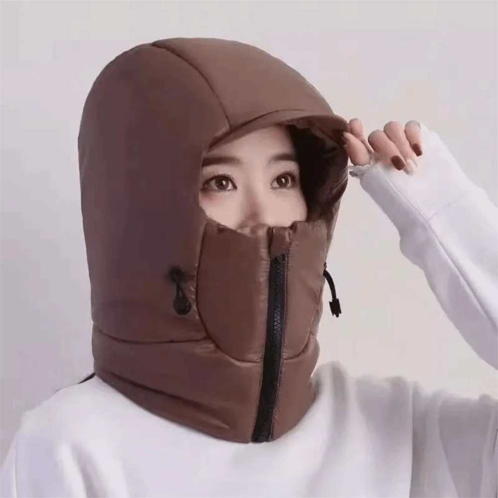 قبعة شتوية بلون سادة لركوب الدراجات دافئة خفيفة الوزن وسميكة من Lei Feng قبعة قابلة للتنفس ومقاومة للبرد لحماية الأذن قبعة رياضية