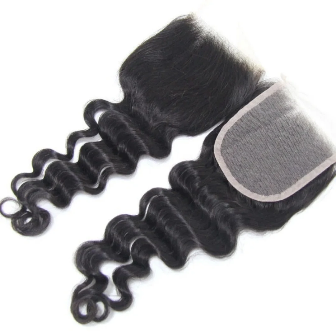 

Натуральные волосы 12A Virgin Natural Wave 4x4 HD Lace Closure с естественной линией роста волос
