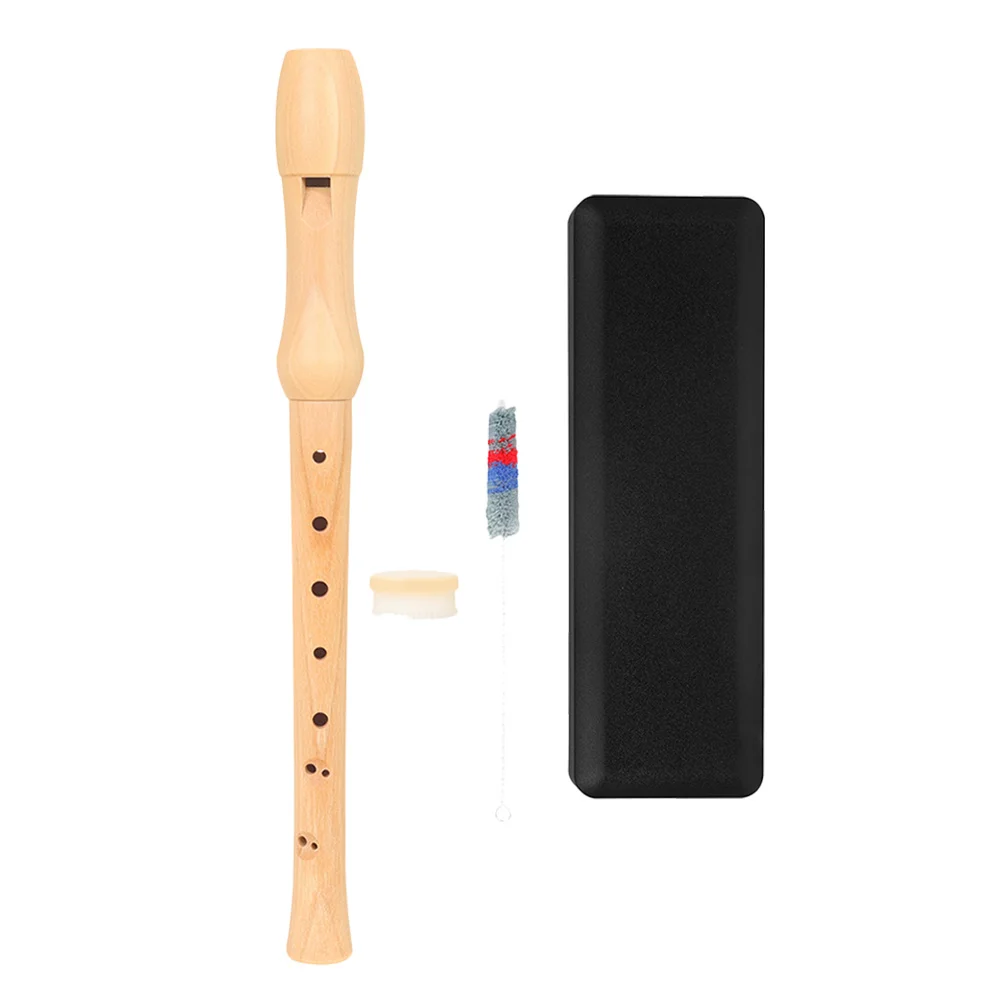 

1 Set 8-Hole Wooden Clarinet For Kids Beginner Student Practice Instrument Portable Music Teaching Tool Durable Wind