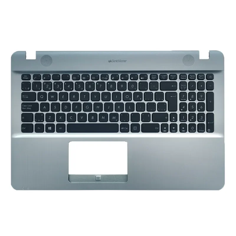 Imagem -03 - Original para X541s A541u F541u Vm592u X541n X541la R541u Portátil Case Apoio para as Mãos Teclado Versão dos Eua Capa Superior Novo