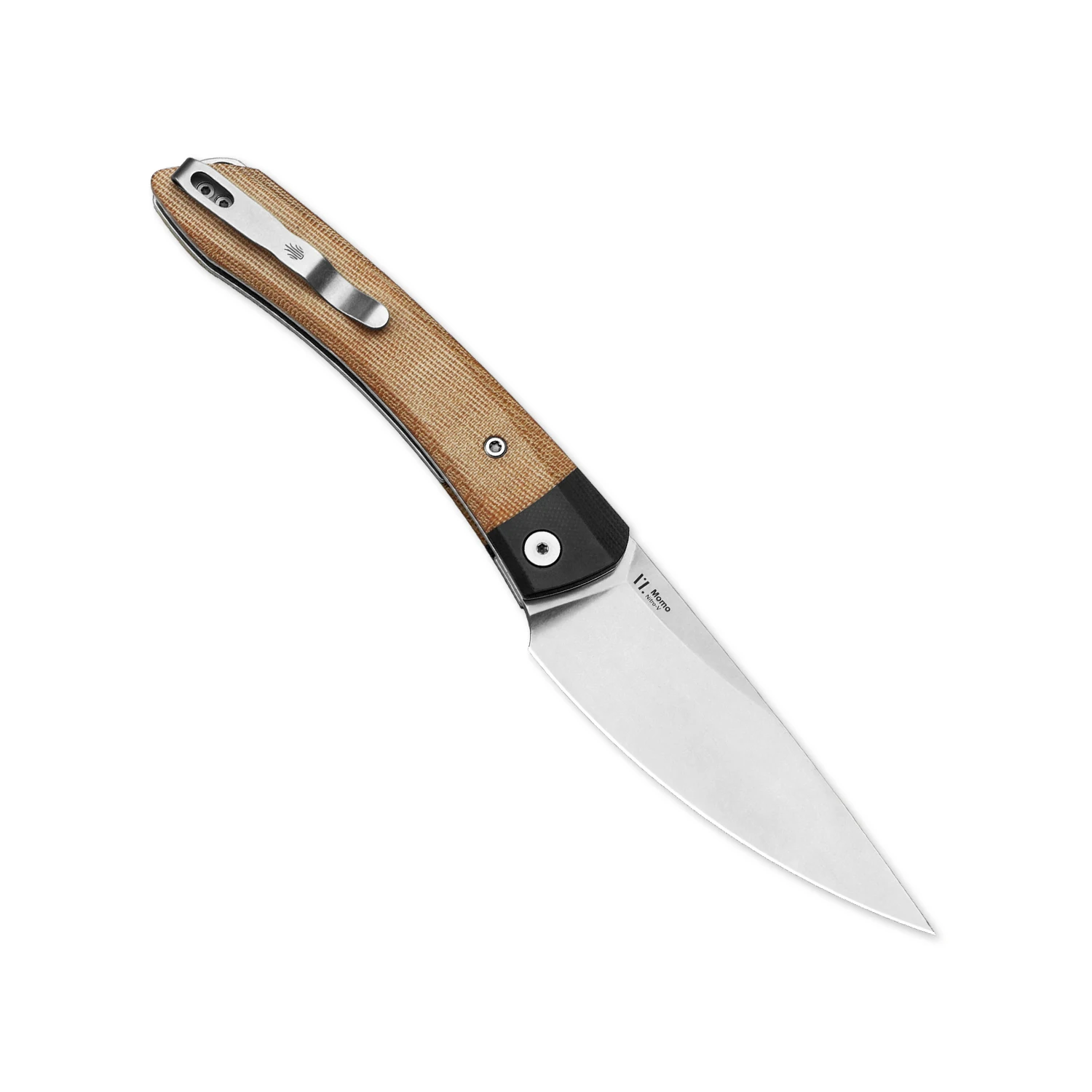 Kizer Hunting Folding Knife Momo V4663A1/V4663A2 Nitro-V With  Black G10&Micarta Handle For 2025 New Survival EDC Tools Knives