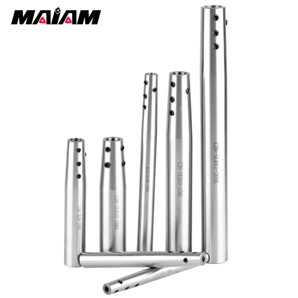 Side Fixed SLD Small Diameter Cutter bar Lengthen Rod C8 C10 C12 C16 C20 SLD3 SLD4 SLD6 SLD8 SLD10 Side Fixed Extension Rod  1/8