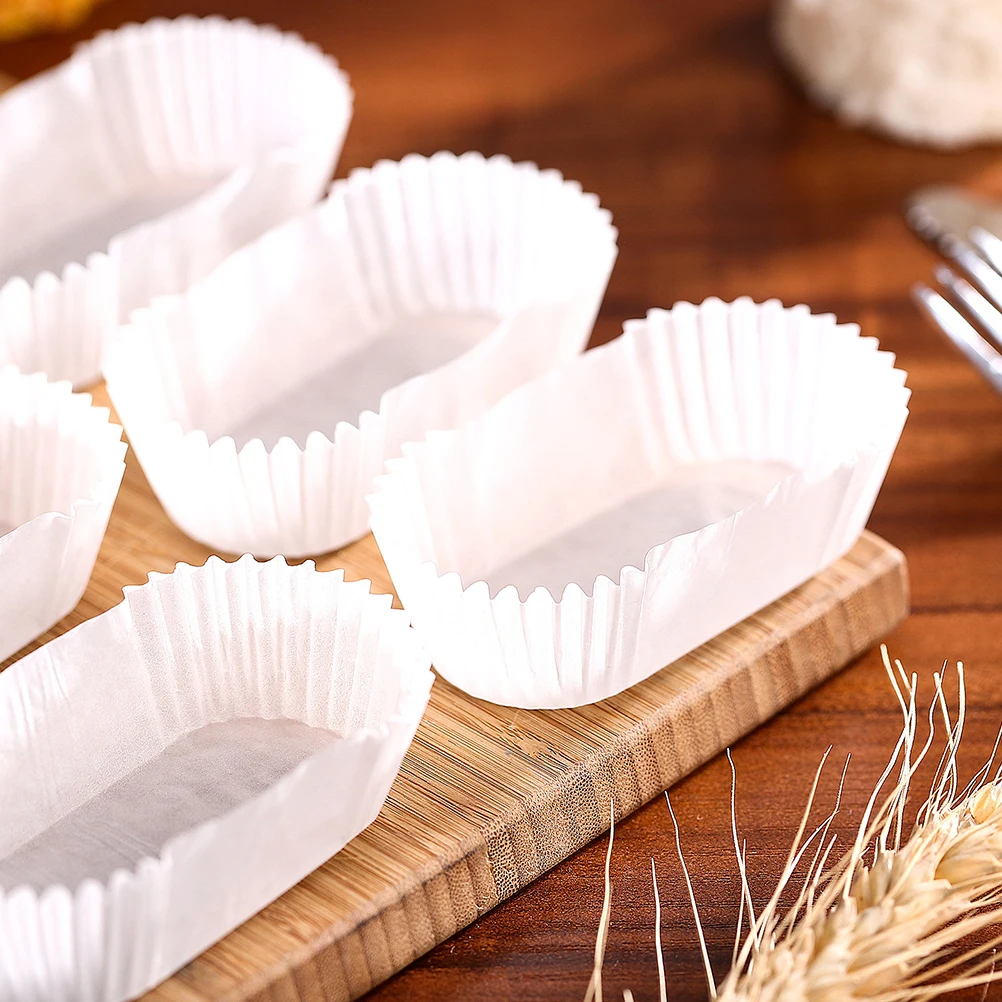 

2000 Pcs Cake Cups Loaf Bread Baking Liners Cupcake Paper Pan Disposable for Cakecup