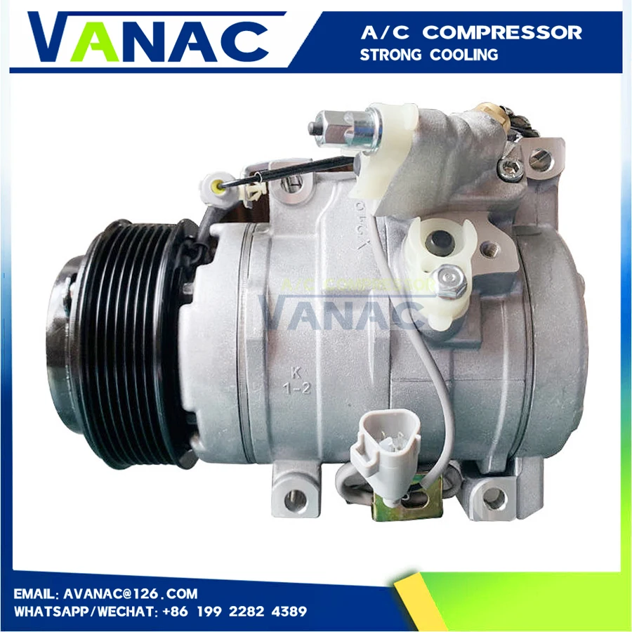 10S17C AC Compressor For Toyota 4Runner FJ Cruiser 4.0 V6 Prado 4000 GRJ120 88310-35830 8831035830 8832035700 255481 5512256