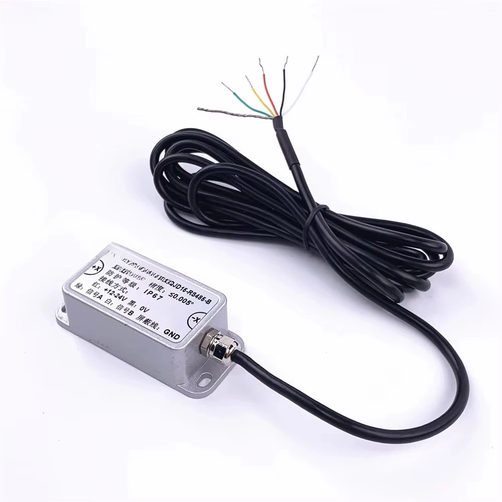 MQJD60-A-B Inclinometer Tilt Angle Sensor Single Axis Inclinometer with High Resolution Angle Sensor Tilt Sensor