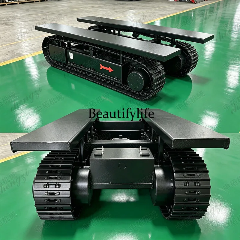 A81 Steel track walking device for construction machinery, steel track