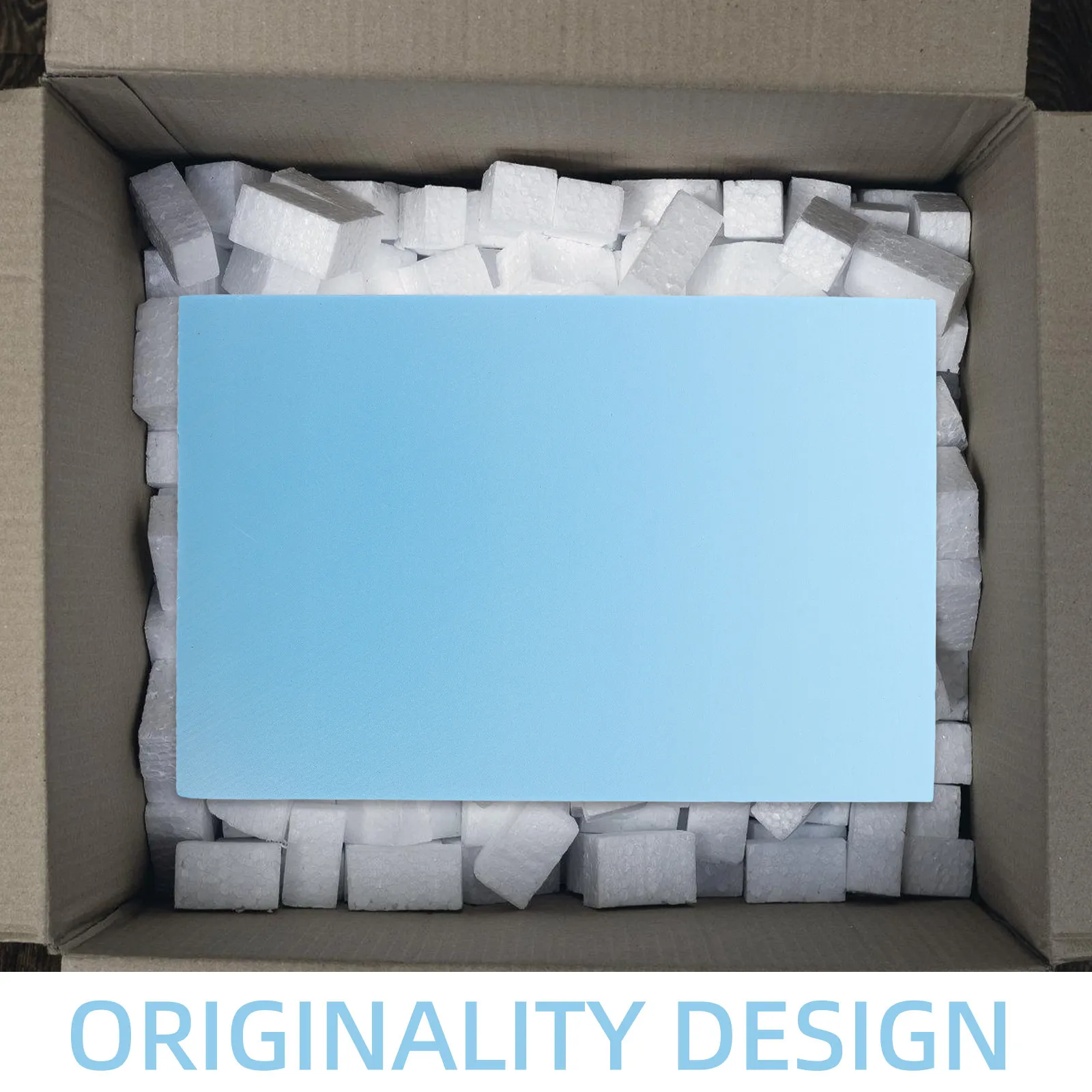 2Pcs High-Density Polyurethane Foam Sheets Long-Lasting Foam Padding Inserts for Cases Toolboxes Shoes Moving Packing view 3