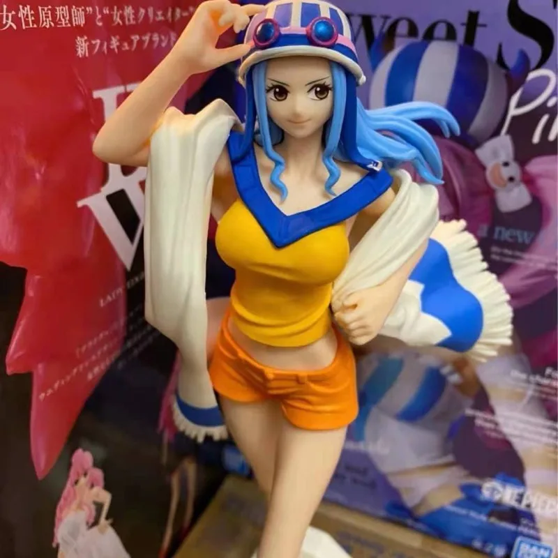 Bandai Banpresto Sweet Style Desert Princess Nefeltari Vivi  Kalu Duck Clothing Anime Figure Animation Theme One Piece Japanese