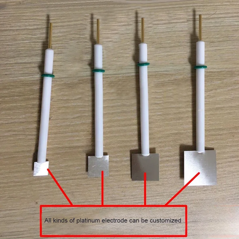 Pt Electrode 10*10*0.1mm Pt Plate Electrode Purity 99.99 Pt Electrode for Assistant