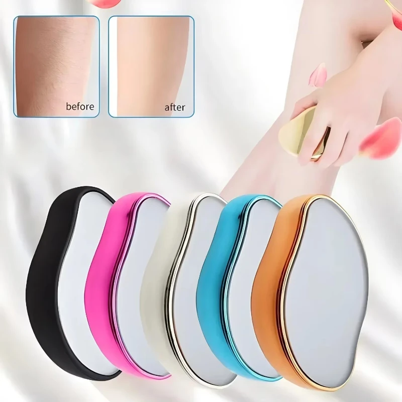 Crystal Epil Hair Removal Eraser Painless Safe Reusable Easy Clean Depilation Tool Physical Glass Hair Remov Body Beauty Eraser