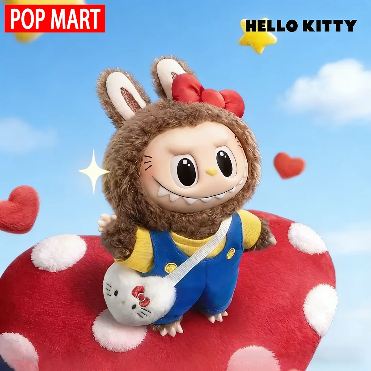 

Серия Labubu X Sanrio Characters: Коллекционная фигурка-сюрприз (Blind Box) — Аниме-персонаж, настольная игрушка, подарок на день рождения