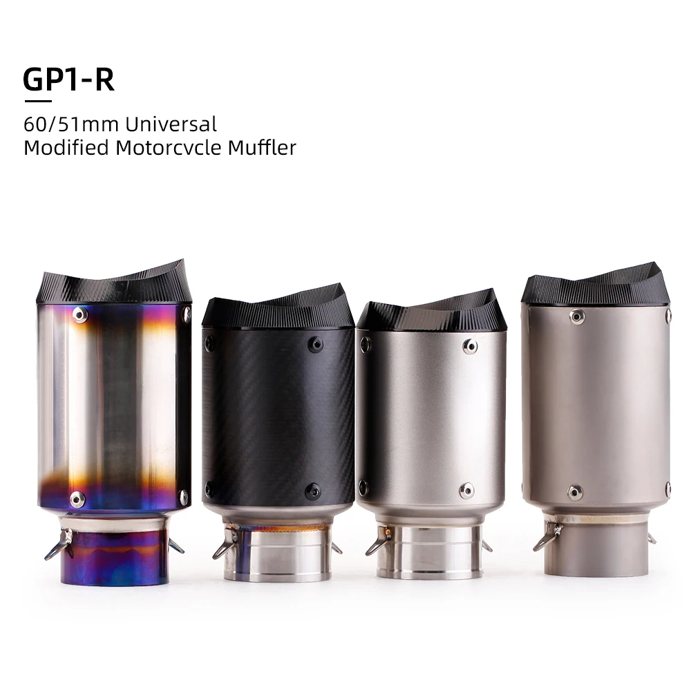 Motorcycle Exhaust pipe，51mm Universal input，Austin Racing GP1-R motorcycle exhaust system