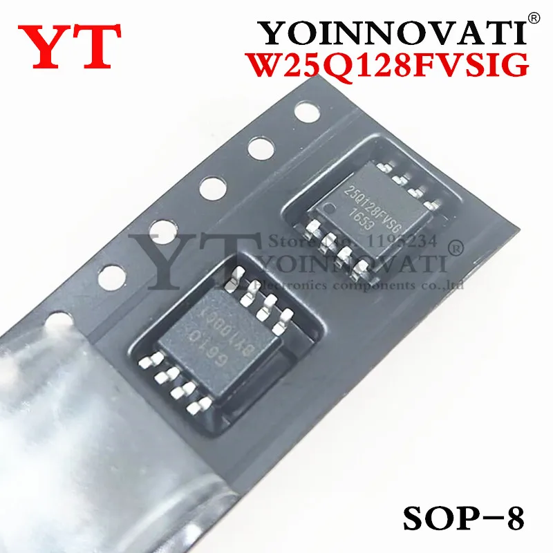 

50pcs/Lot W25Q128FVSIG W25Q128 W25Q128FVSSIG 25Q128FVSSIG 25Q128FVSIG 25Q128 SOP-8 IC