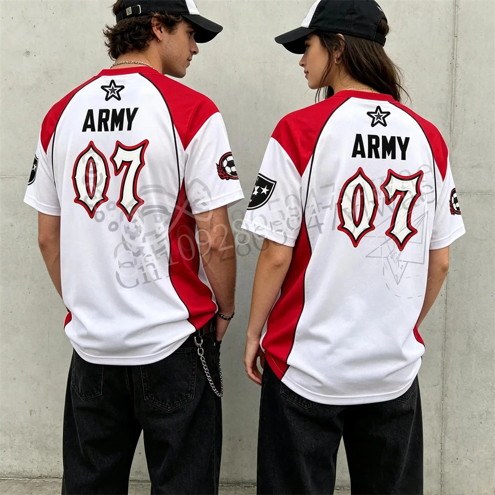 K-pop World Tour Jersey Concert Outfit Football Midfield Show T Shirt Army Gift Short Sleeve Sport Top Summer Adult Kid T-Shirt