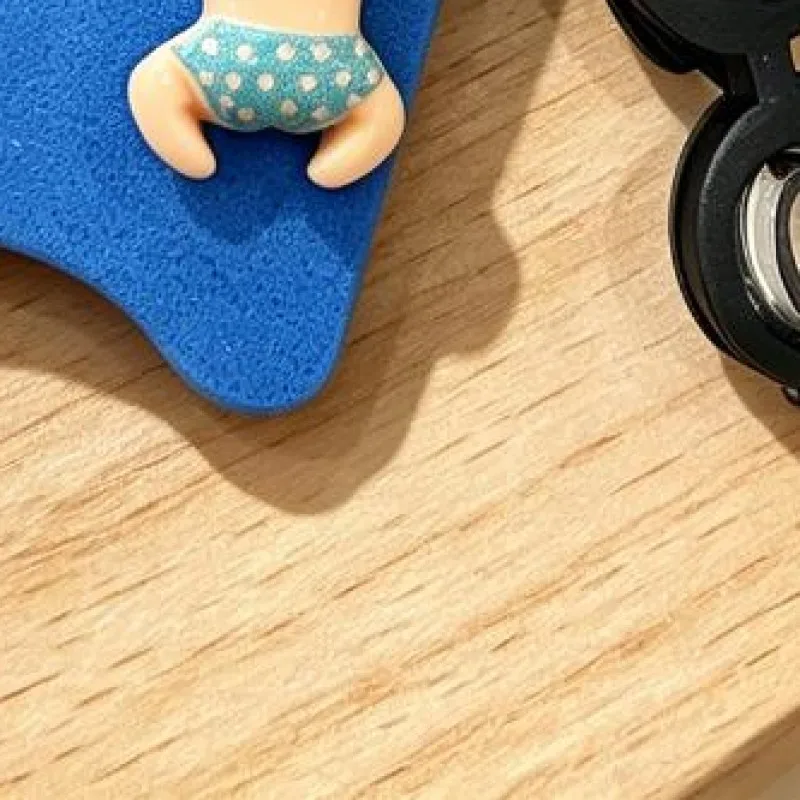 Cute Swim Themed Keychain Multi-Purpose Cartoon Surfing Pendant Swimming Floating Keychain for Boat Fishing Sailing Surfing