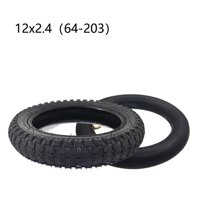 Free Shipping high quality new 12x2.4 Tire Electric Scooter Tyre for Kids Bike 12 Inch 64-203 Children Bicycle