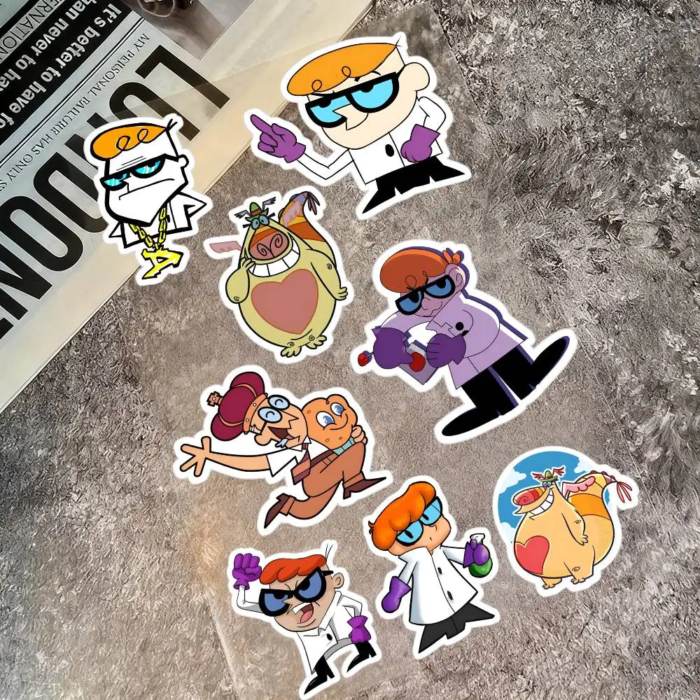 D-exter's Lab Stickers Auto Body Bumper Windows Motorcycle Laptop Walls Vinyl Decal Car Tuning Accessories