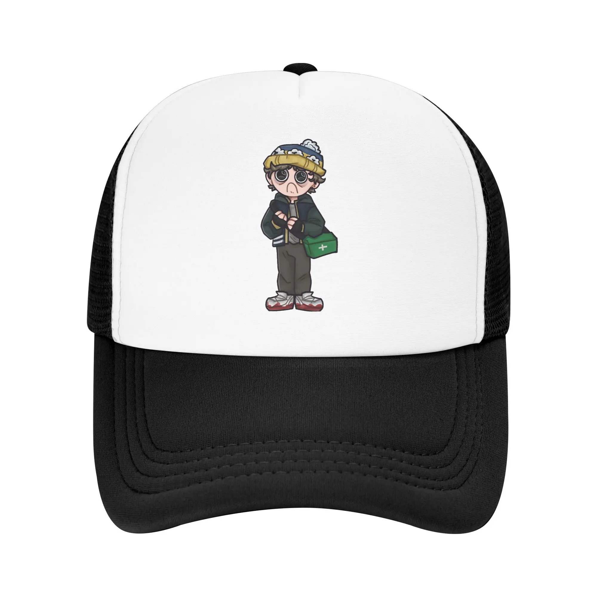 Resident Evil Movie Bryan Hodukavich Mesh Sun Hats  Outdoor Sports Sun-Proof Snapback Cap Unisex Men Fashion Design Trucker Hat