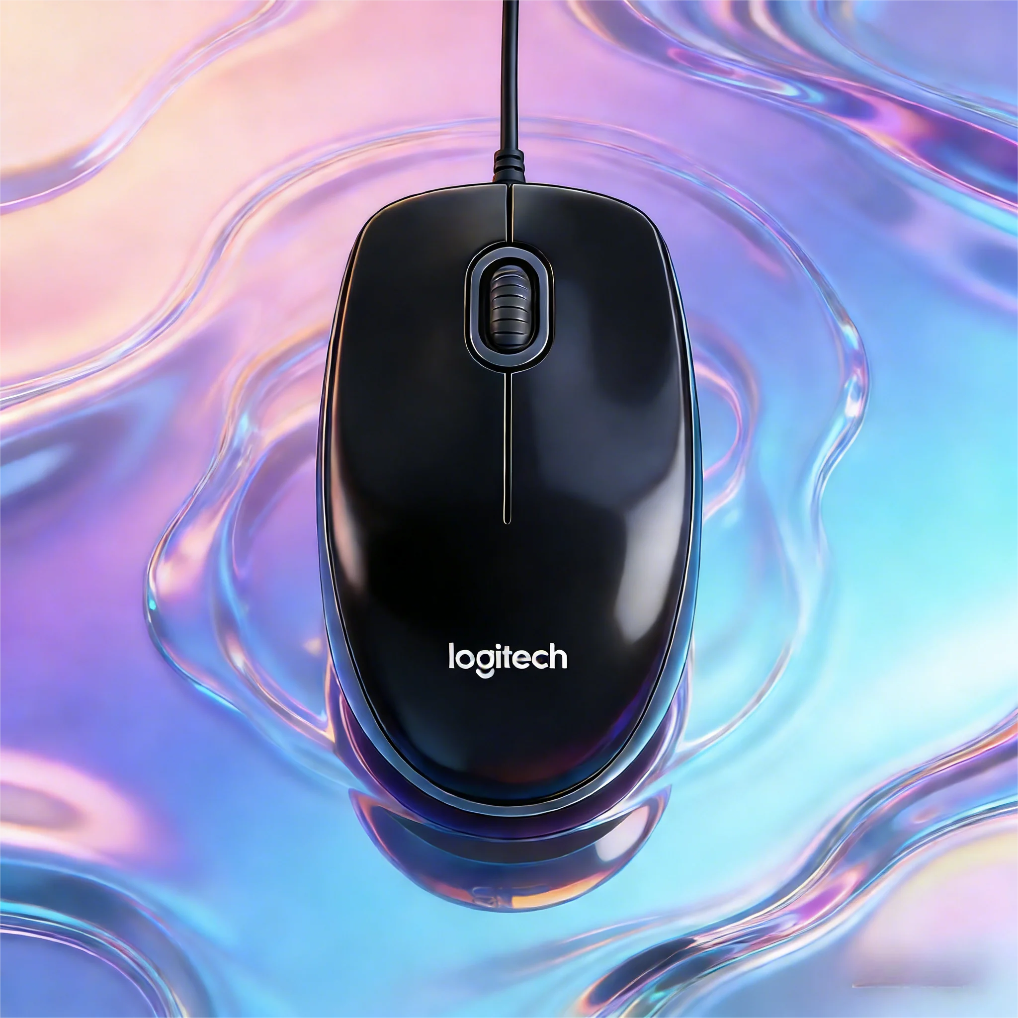 

Проводная USB-мышь Logitech M100R, беспробленное подключение, прочная для всех ноутбуков и настольных компьютеров