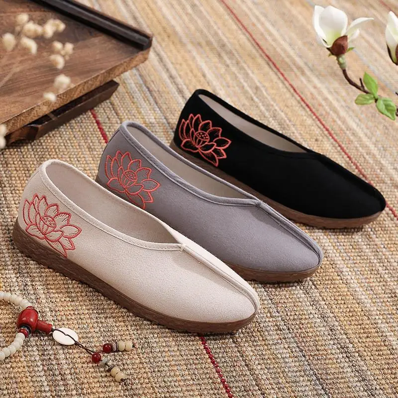 

Tai Chi Shoes Women's Martial Arts Training Kung Fu Shoes Professional Tai Chi Cotton Shoes