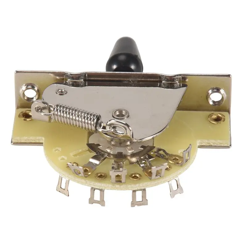 

BAAU Guitar Metal 5 Way Lever Switch Selector For ST FD Electric Guitar Parts Replacement