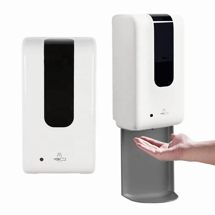 

Commercial 1200ml Electric Touchless Automatic Hand Sanitizer Soap Dispenser Big Capacity ABS Plastic Material For Bathroom Use