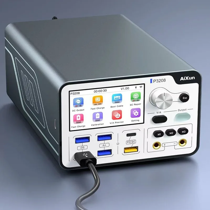 JC AIXUN Power Supply Test Cable iPhone 7 -15 Pro Max Mobile Phone