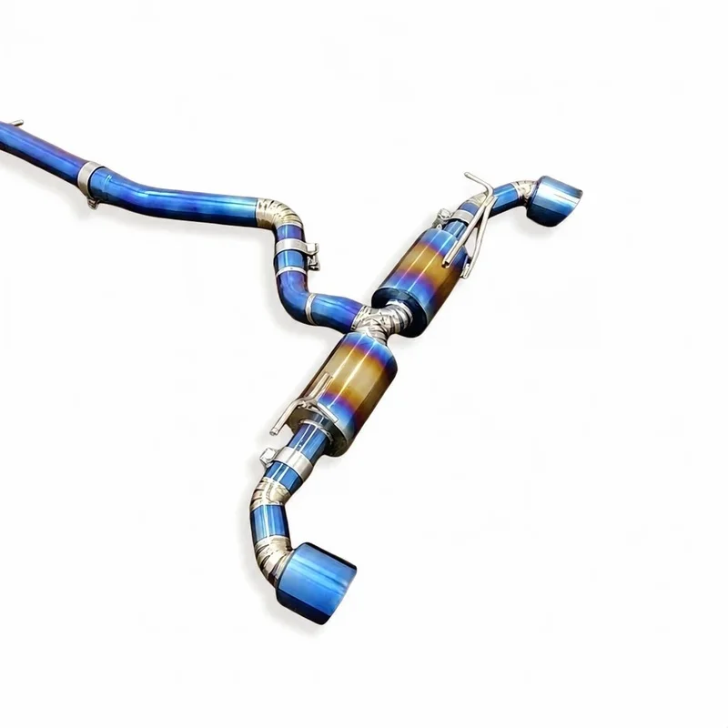 Advanced Titanium Alloy GR Yaris First Generation 1.6T 2020-2024 Catback Muffler Pipe Performance Racing Tuning Parts Kit Direct
