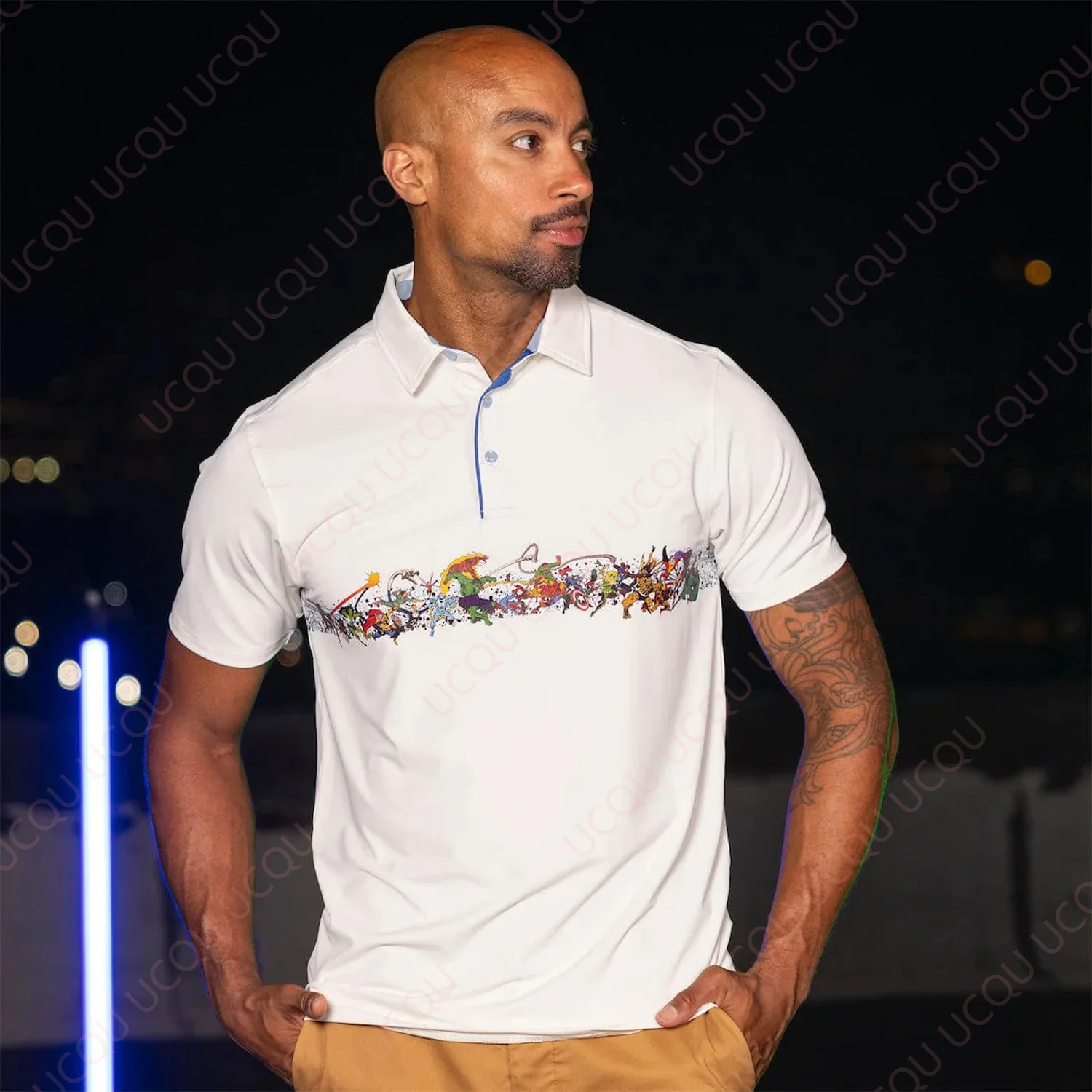 

Marvel Secret Wars "Clash of the Cosmos" Polo Shirt Summer New Arrival Outdoors T-shirt For Adult&Kide Vacation Leisure Tops