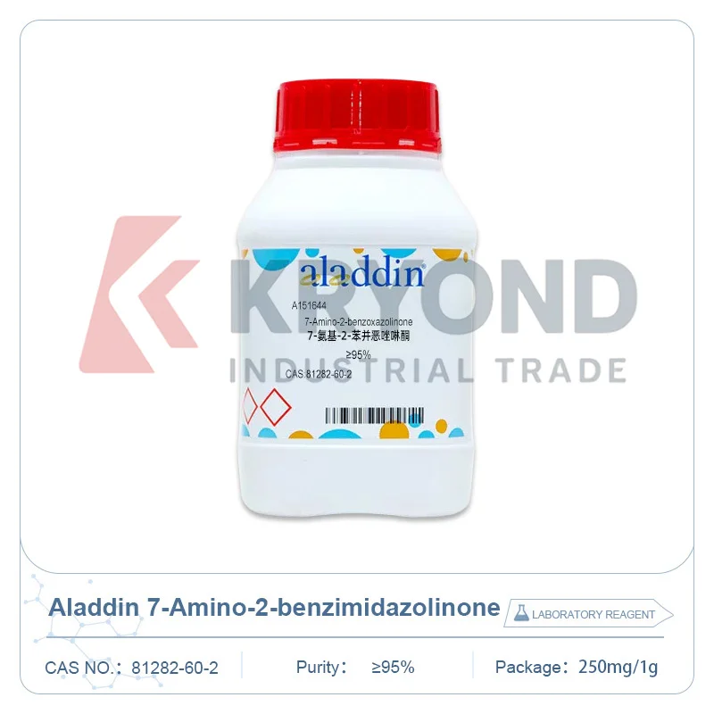 Aladdin A151644 7-Amino-2-Benzoxazolinone for Laboratory Use CAS 81282-60-2 Laboratory Chemical Intermediate Analytical 250mg 1g