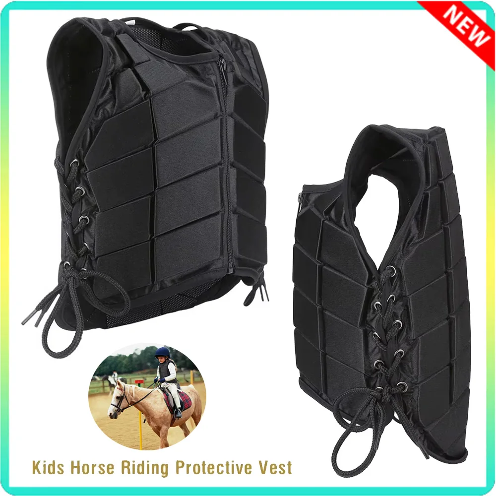 Comfortable Protective Horse Riding Training Safety Vest For Boys Girls  Kids Horse Riding Vest Children Protective Riding Vest