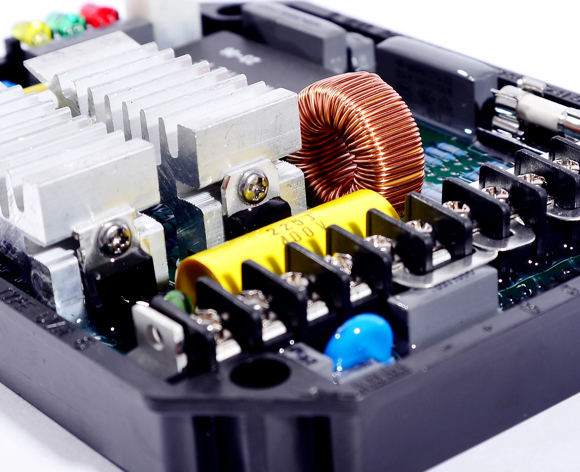 Imagem -06 - Regulador de Tensão Automático Alternador Sparts Avr para Disel Generator Uvr6