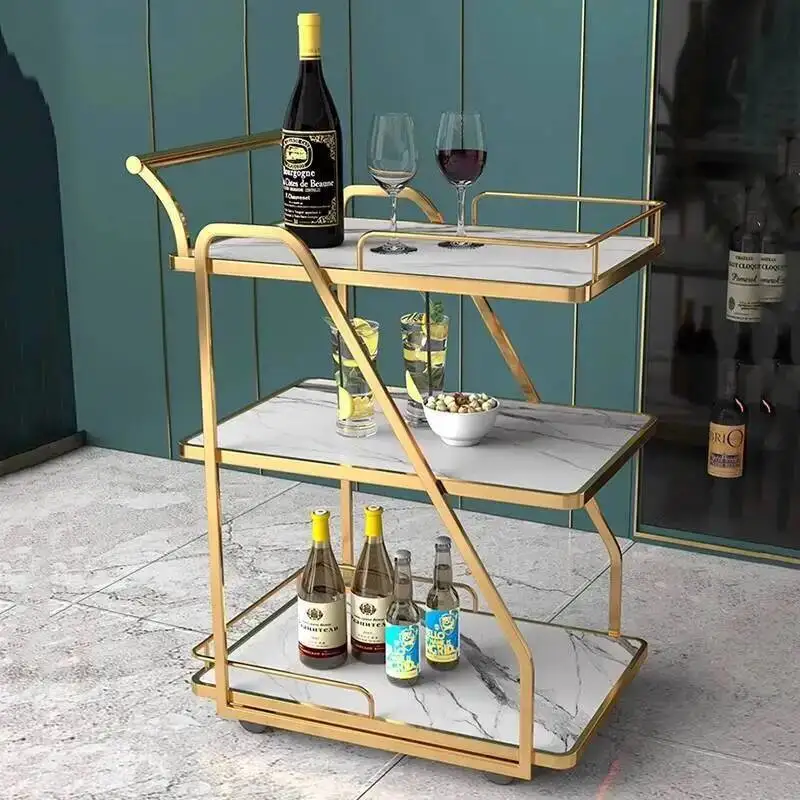 Hotel organizador de vinho rolando cozinha servindo ilha mesas carrinho carrinho utilitário rack chá arquivadores carrinho bar móveis