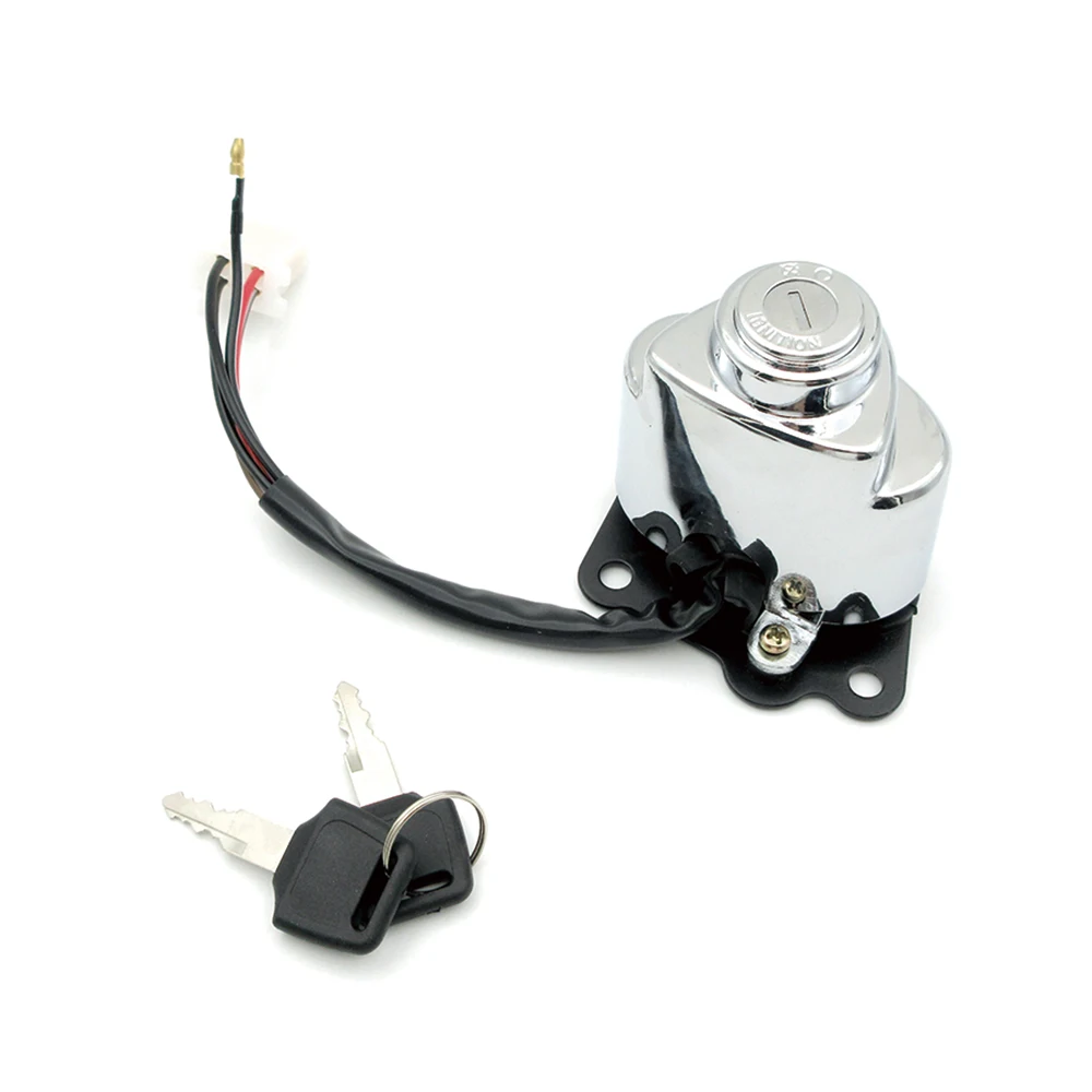 Motorcycle Ignition Switch Lock Accessories With 2 Key For Honda Shadow VT600 400 750 Steed Magna250 VLX 400 VLX600 CA250 DDY250