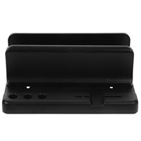 Laptop Stand Vertical Holder Foldable Upright Desk Adjustable Base Plastic Work Table Durability Lightweight Portable Stability