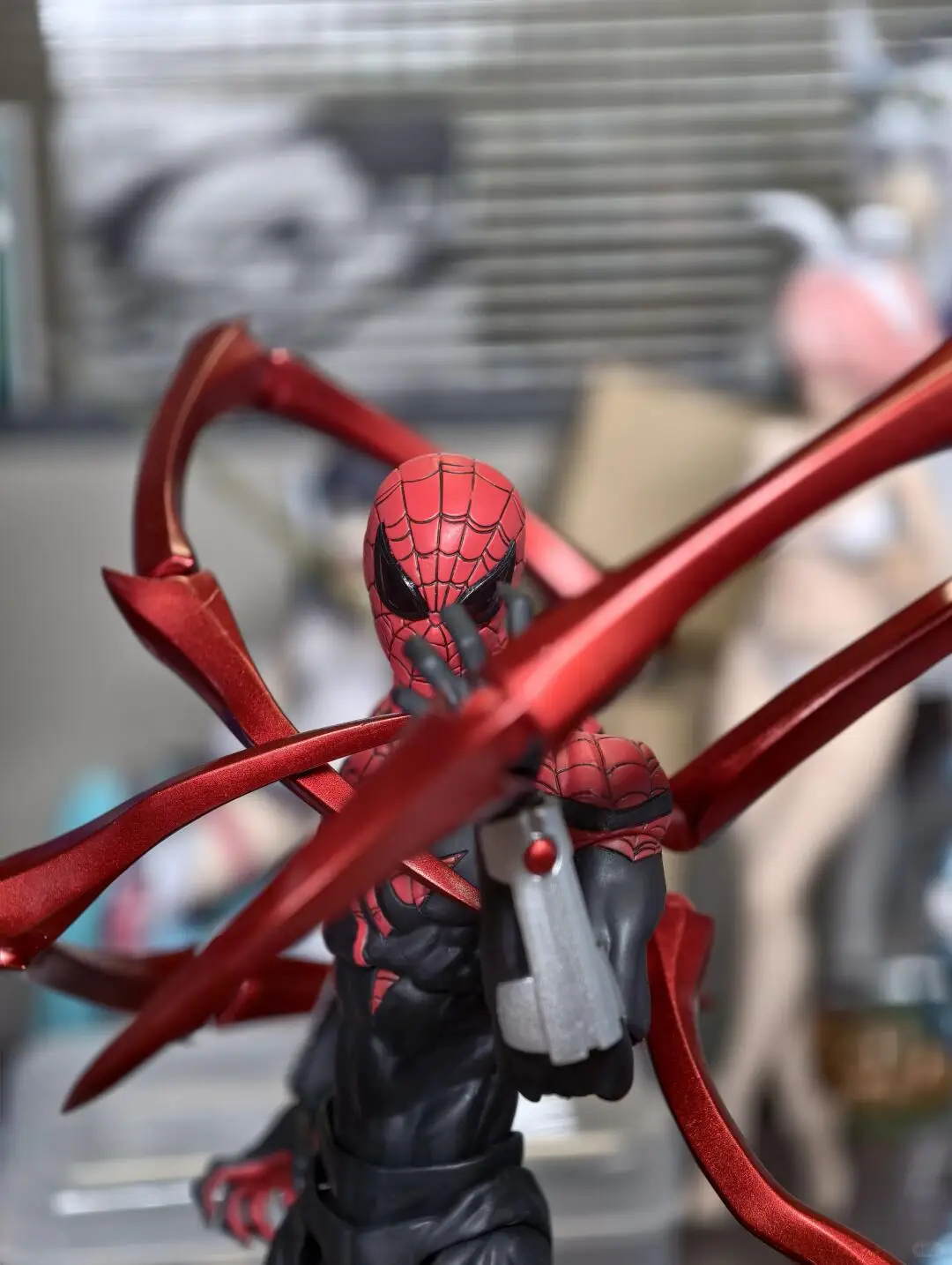 Brinquedos bagunça quente médico polvo homem aranha peter parker superior spiderman anime figura de ação estatueta estátua brinquedos do miúdo presentes