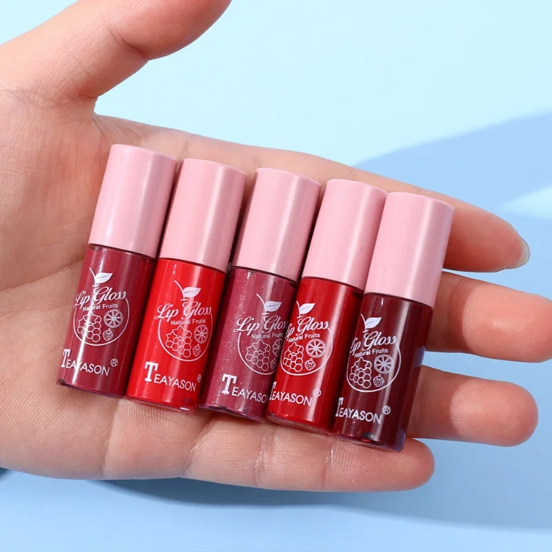 10 cores brilho labial gloss hidratante duradouro sexy cereja vermelho rosa geléia batom líquido não pegajoso copo lábios matiz maquiagem