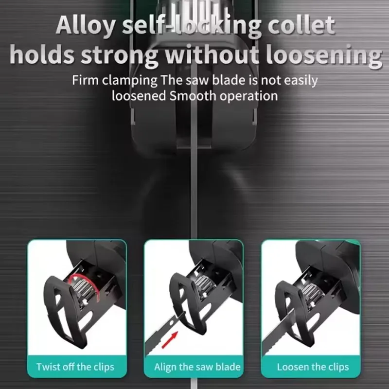 Makita DJR189 LXT® Lithium-Ion Mini Reciprocating Saw Powerful Motor Vertical Strong Lighting Reciprocating Saw For Wood&Pipes