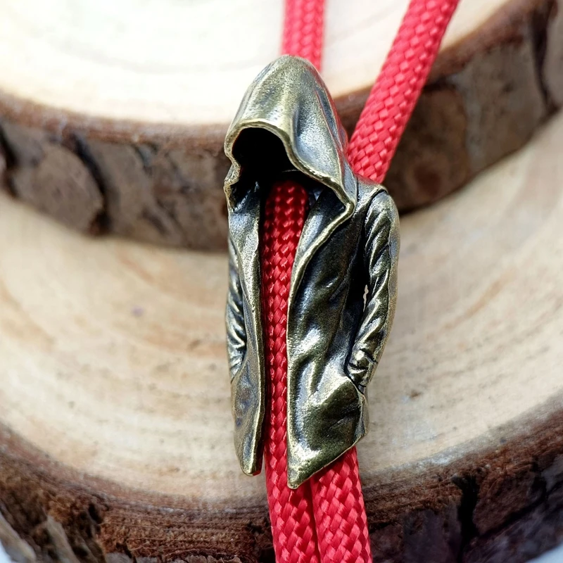 Cloak Brass Knife Beads EDC DIY Paracord Woven Bracelets Lanyard Pendants Accessories Outdoor Tool Hangings Charms