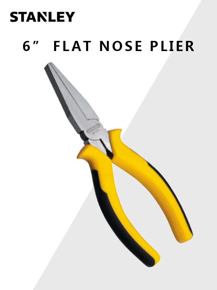 STANLEY FLAT NOSE PLIER 6โ STHT84073-8-23
