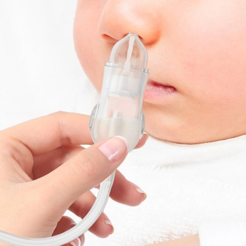 

J15U Очиститель для носа для младенцев, портативный регулируемый силиконовый наконечник с всасывающим устройством, гигиенический