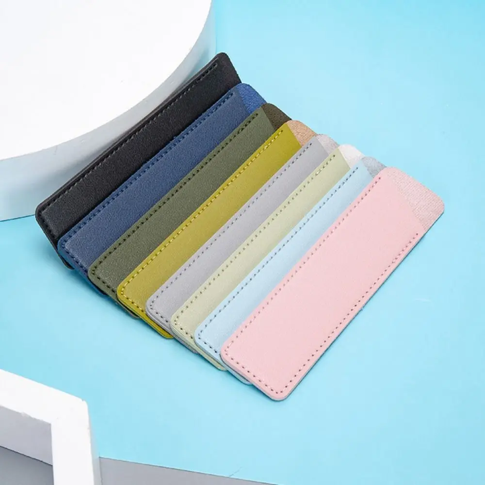 PU Leather Pen Protection Cover Holder Soft Pencil Case Pen Sleeve Pouch Stationery Office School Supplies Gifts