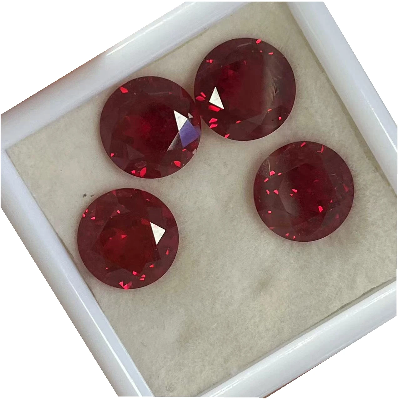 

1 шт./лот, выращенный в лаборатории круглый огранки, голубь, кровь, рубин, драгоценный камень, рубиновые драгоценные камни для изготовления ювелирных изделий