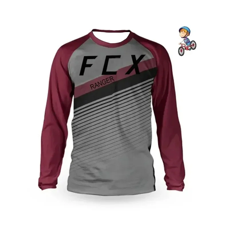 

25 Bmx motocross jersey enduro Mountain clothing men's sweatshirtdownhill jersey mtb shirt cycling bike road long sleeve jersey