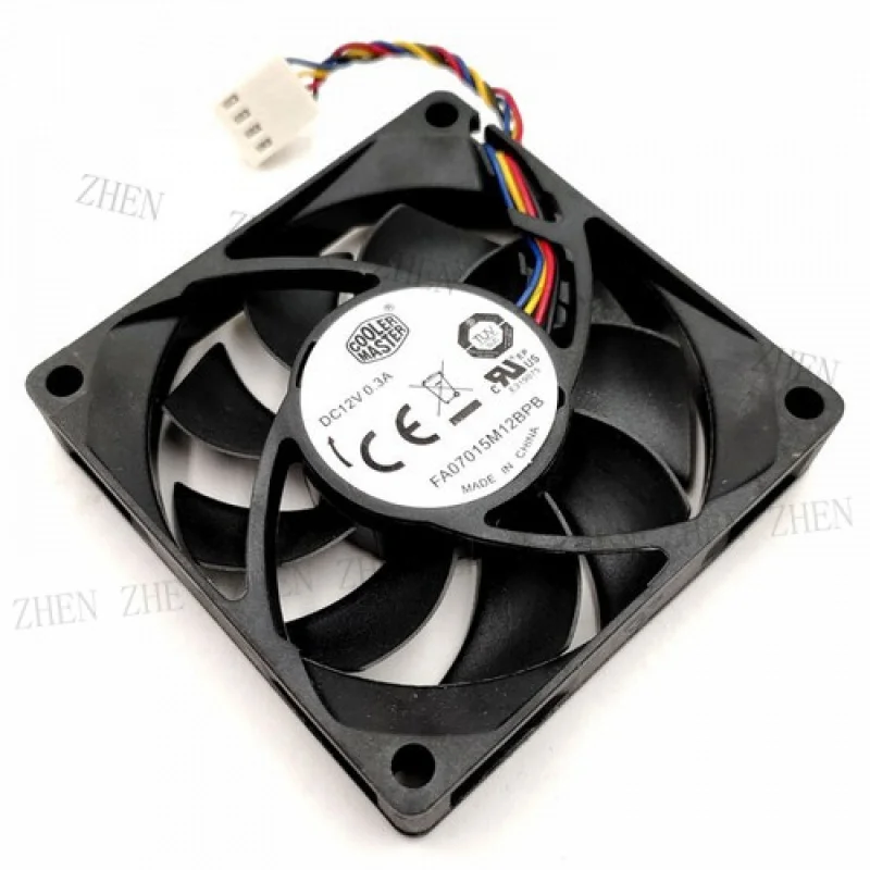 

Y Y 70mm 7cm Cpu PWM Mute Cooling Fan, FA07015M12BPB 7015 70X70X15mm DC 12V 0.3A