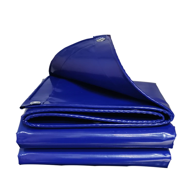 Heavy-Duty PVC Canvas Waterproof Coated Banner Outdoor Camping Tent Pergola Tarpaulin Sun Shelter UV Resistant Truck Canopy